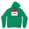 title of day of the week friday day of the week Unisex Hoodie