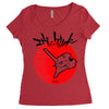 evangelion Women's Triblend Scoop T-shirt