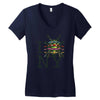 i (turtle) ny Women's V-Neck T-Shirt