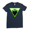 BACK TO DOWN Ladies Fitted T-Shirt