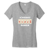 ichiraku ramen Women's V-Neck T-Shirt