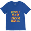 people suck pizza rules V-Neck Tee