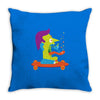 skate face Throw Pillow