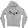 Deer Zipper Hoodie