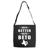 vote beto Adjustable Strap Totes