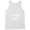 also available in sober t shirt Tank Top