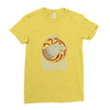 snow Ladies Fitted T-Shirt