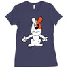 reksio bajki prl poland koszulka Ladies Fitted T-Shirt