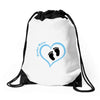 Custom baby boy name maternity design Drawstring Bags