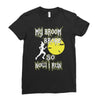 halloween runner Ladies Fitted T-Shirt