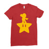 mario's shot Ladies Fitted T-Shirt