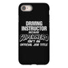 driving instructor superhero iPhone 8