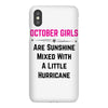 October Girls iPhoneX