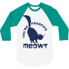 CHECK MEOWT CAT 3/4 Sleeve Shirt