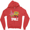 Trouble Zipper Hoodie