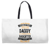 Super Cool Daddy Of A Freaking Awesome Daughter Weekender Totes