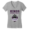 South Geelong Kings Basketball Women's V-Neck T-Shirt