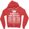 F Chord Dad Funny Guitar Zipper Hoodie
