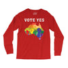 Vote Yes, Australian Marriage Equality Long Sleeve Shirts