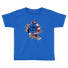 American Flag Q Fire Toddler T-shirt