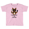 champagne and caviar Toddler T-shirt