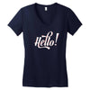 helio Women's V-Neck T-Shirt