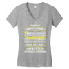 Legends Are Born In February Women's V-Neck T-Shirt