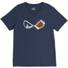 football infinity love V-Neck Tee