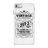 Vintage Aged To Perfection 1971 iPhone 7 Case