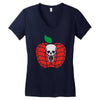 apple cobba Women's V-Neck T-Shirt