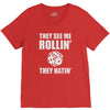 they see me rollin they hatin V-Neck Tee