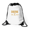 drunk in love (2) Drawstring Bags