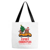 family christmas tis the season to be merry Tote Bags