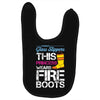 Forget Glass Slippers This Princess Wears Fire Boots Baby Bibs