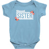 blessed sister with flower white color Baby Bodysuit