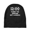 time to drink my lunch Baby Beanies