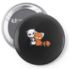 panda hug Pin-back button