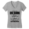 I&rsquo;m Called Great Grandma Because I&rsquo;m Way Too Cool To Be Called Gra Women's V-Neck T-Shirt