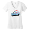 unicreep Women's V-Neck T-Shirt
