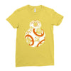 calavera droid Ladies Fitted T-Shirt