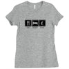 eat,sleep,golf Ladies Fitted T-Shirt