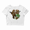 power critters Crop Top
