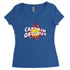 captain obvious Women's Triblend Scoop T-shirt