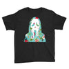 scream floral Youth Tee