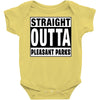straight outta pleasant parks Baby Bodysuit