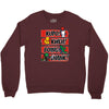 what does the tonberry say Crewneck Sweatshirt