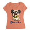 ravenpaw pug Women's Triblend Scoop T-shirt