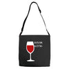 drink the blood Adjustable Strap Totes