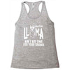nurse lama Racerback Tank