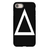 prism a triangle design graphic baseball jersey iPhone 8